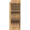 Ekena Millwork Funston Slat Rough Sawn Outlooker, Western Red Cedar, 8"W x 20"D x 20"H OUT08X20X20FST06RWR - alternate 2